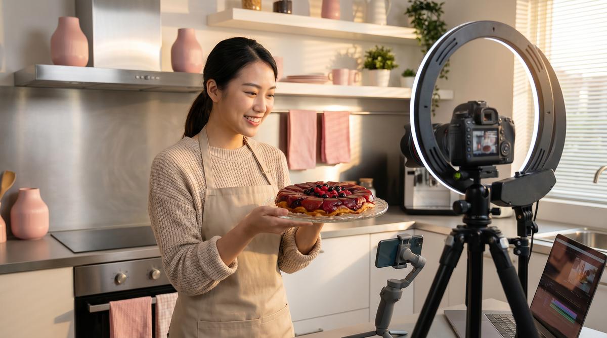 玩物社区美食vlog视频教程